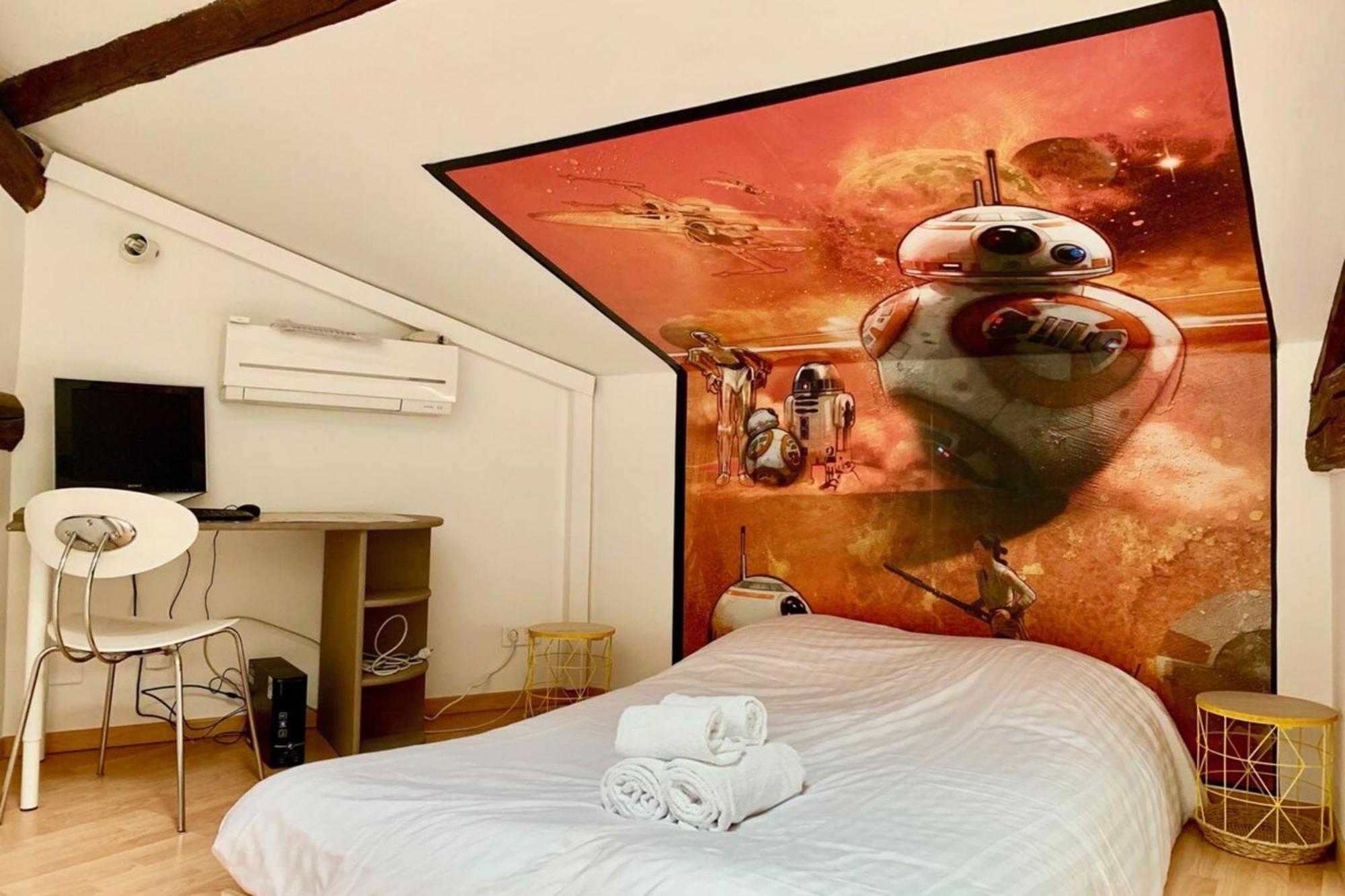 GROOMI Le Duplex- Climatisé, 3 chb centre de Montpellier! Extérieur photo